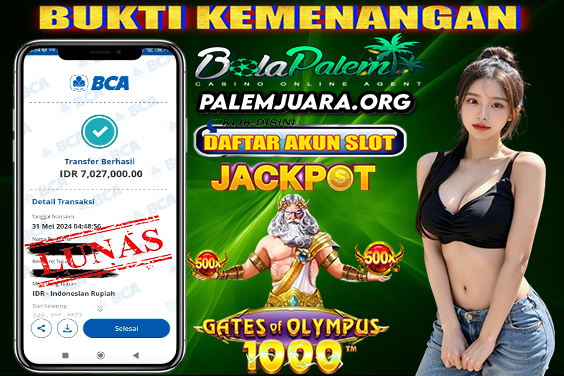 BUKTI KEMENANGAN BOLAPALE 31 MEI 2024