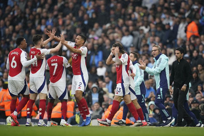 Hasil Babak Pertama Manchester City vs Arsenal: City Kena Comeback The Gunners 1-2!