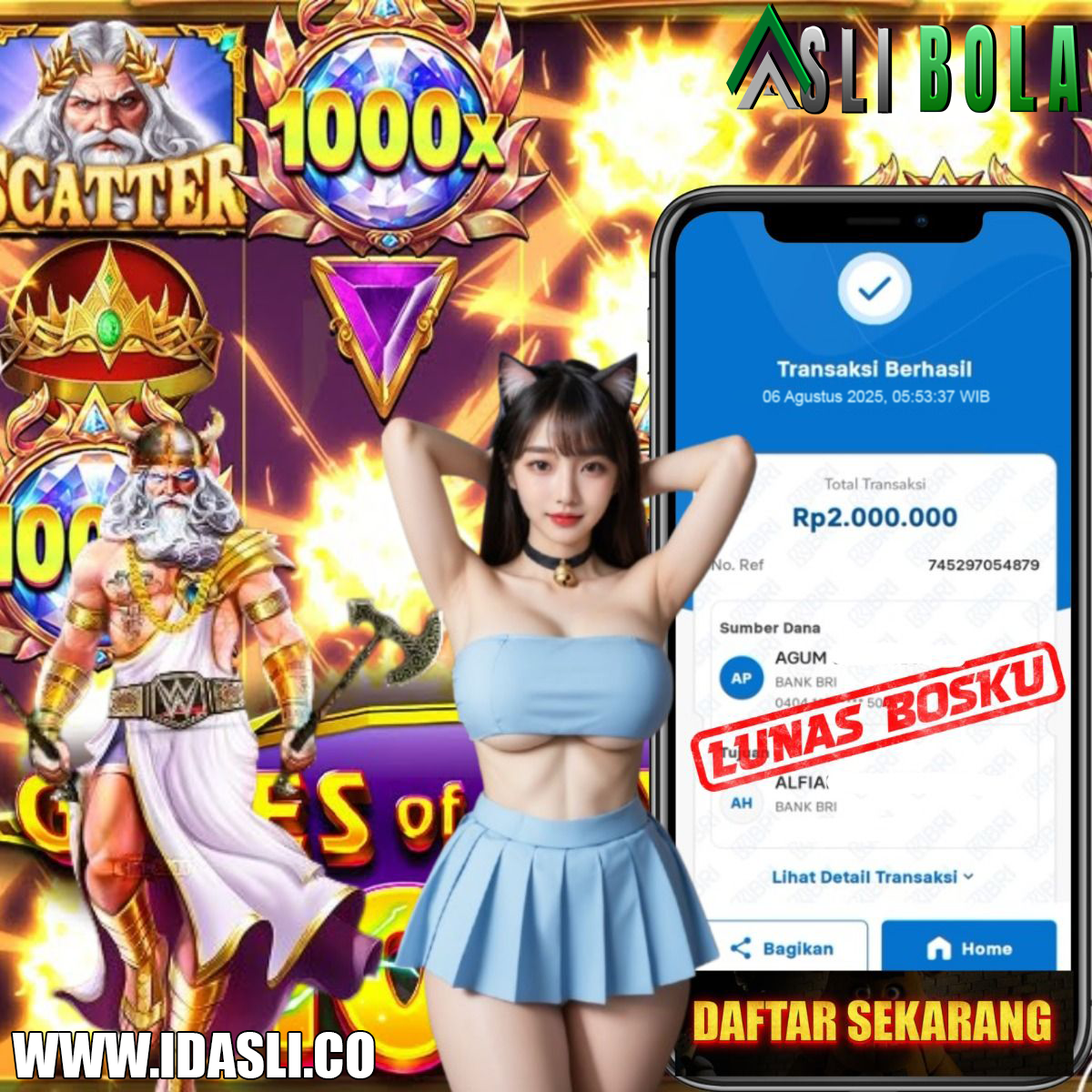INFO KEMENANGAN HARI INI 06 AGUSTUS 2025