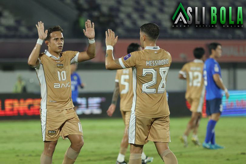 Hasil Dewa United vs Tainan City: Egy dan Messidoro Gemilang, 4 Gol Tercipta di Tangerang