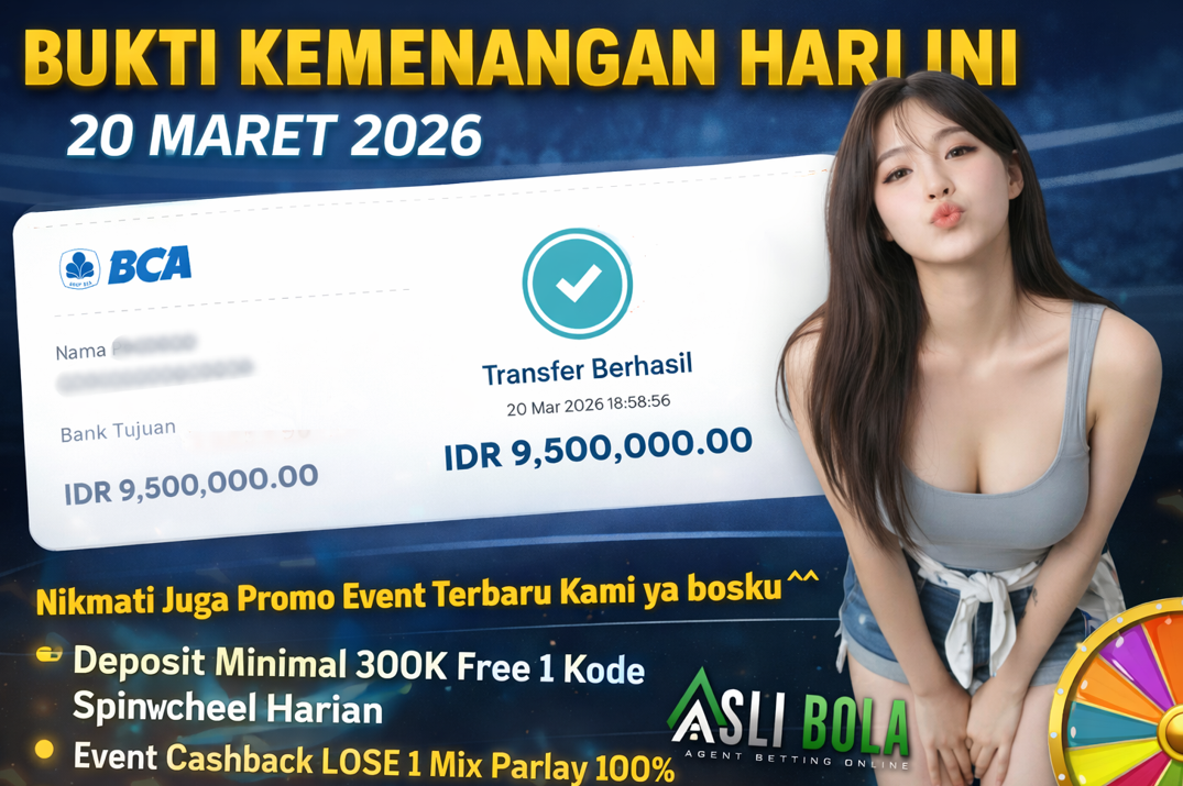 INFO KEMENANGAN HARI INI 20 MARET 2026